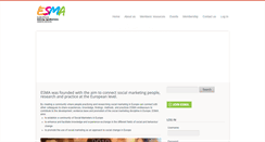 Desktop Screenshot of europeansocialmarketing.org
